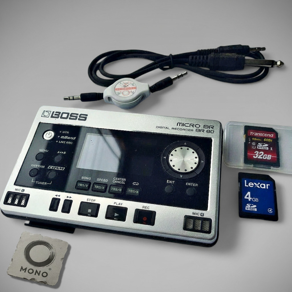 Boss BR-80 MICRO BR Digital Recorder Tested Used Japan
