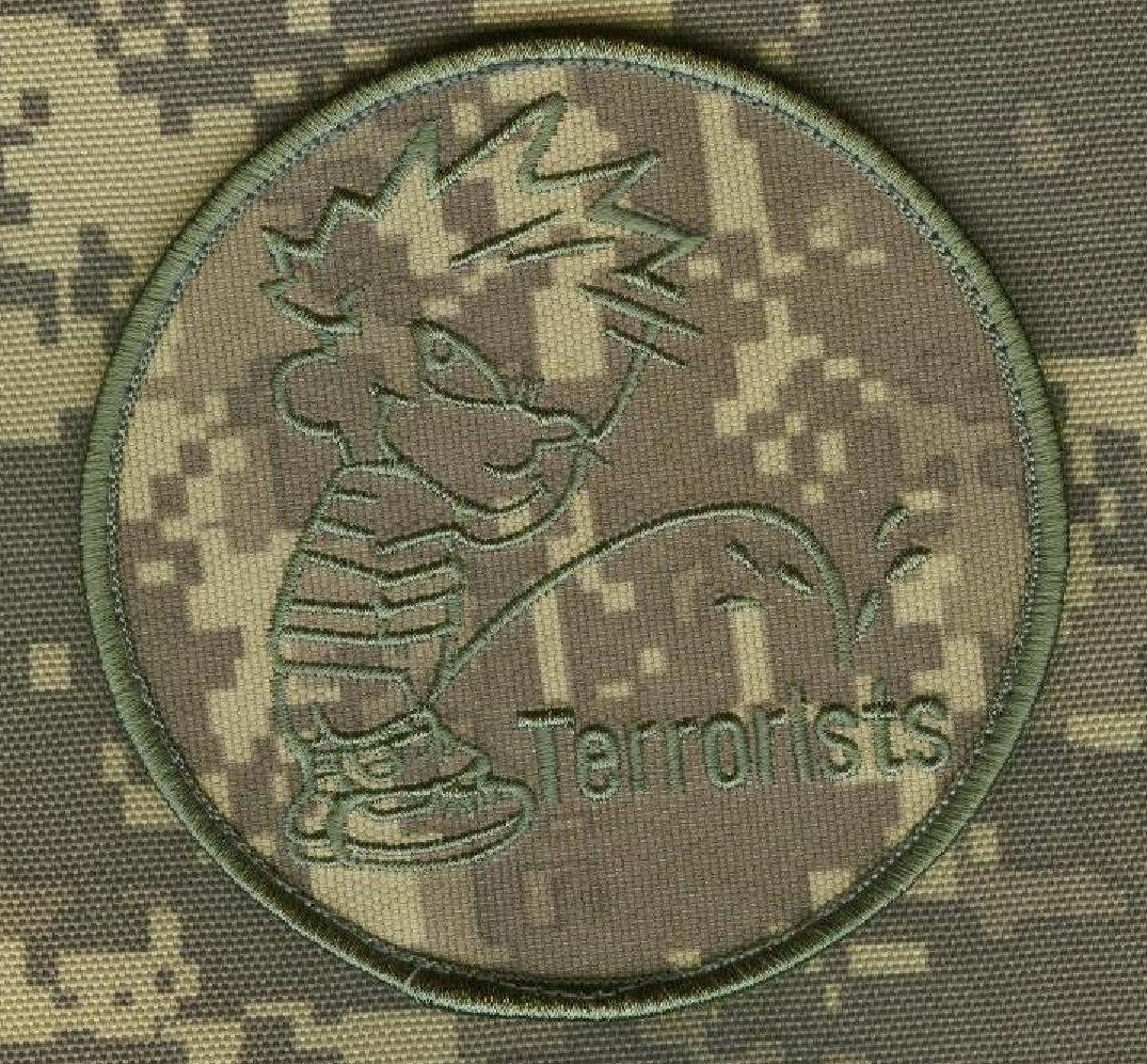 ISAF COMBINED JOINT SP OPS TASK FORCE CJSOTF-A TF K-BAR vêlkrö 2" 2-TAB: SSDD