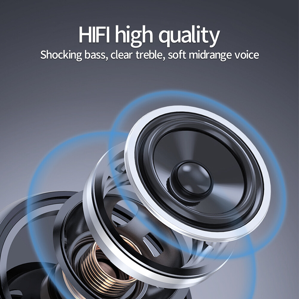 True Wireless Bone Conduction Headphones Bluetooth 5.3 Wireless Headset Earbuds