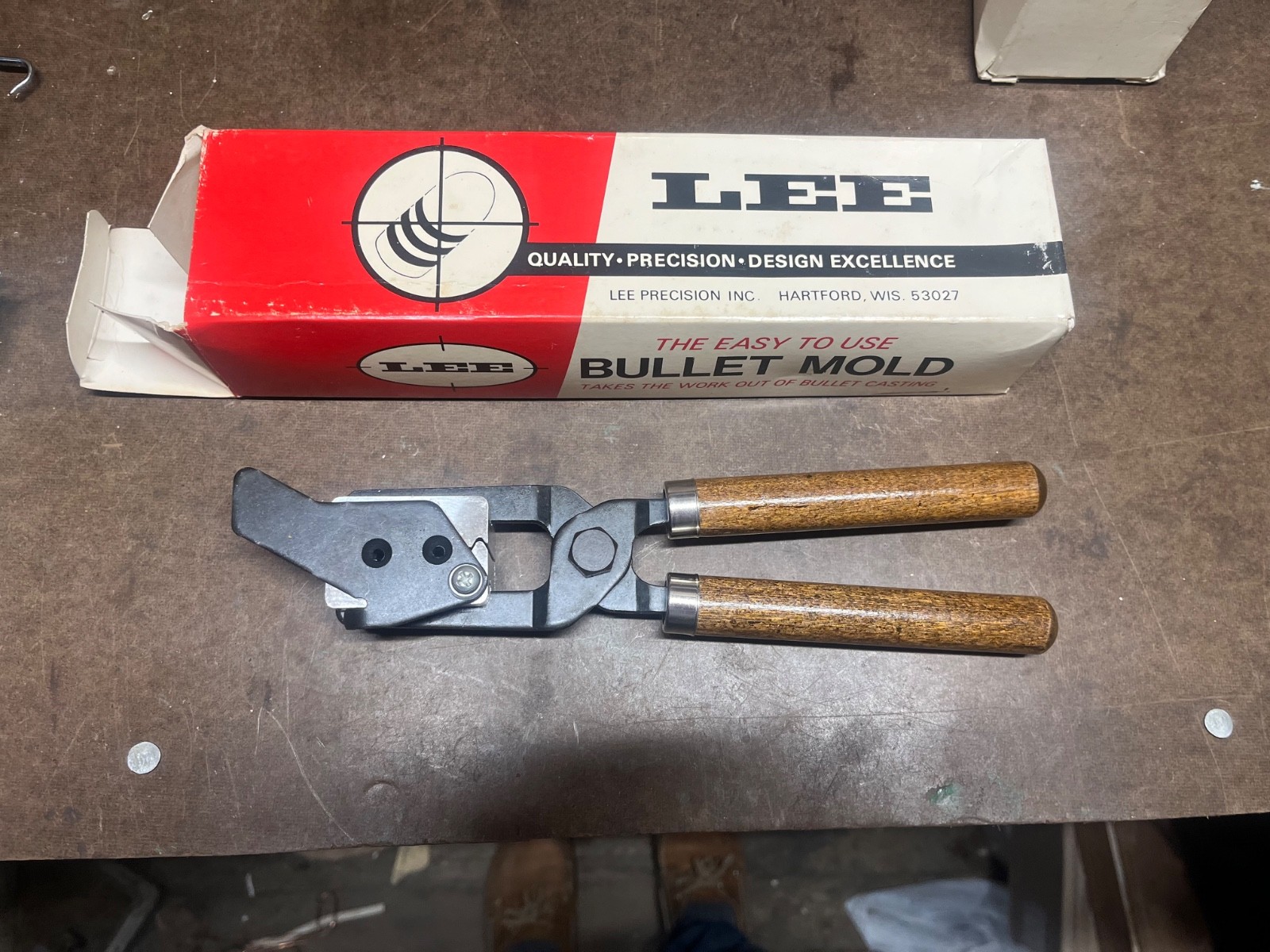 Lee Precision 45 cal .452 bullet mold lot and sizing die