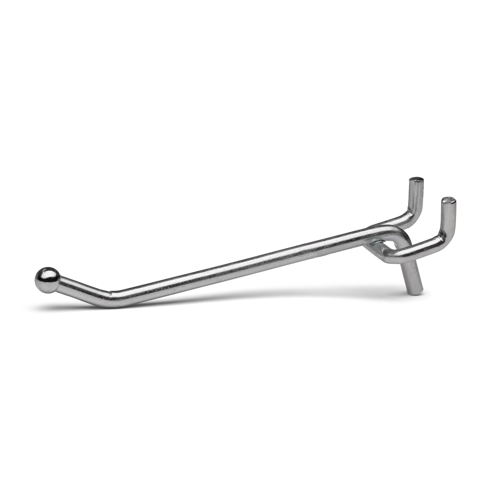 Heavy Duty 4-Inch Metal Peg Board Shelving Hooks, 25-Pack