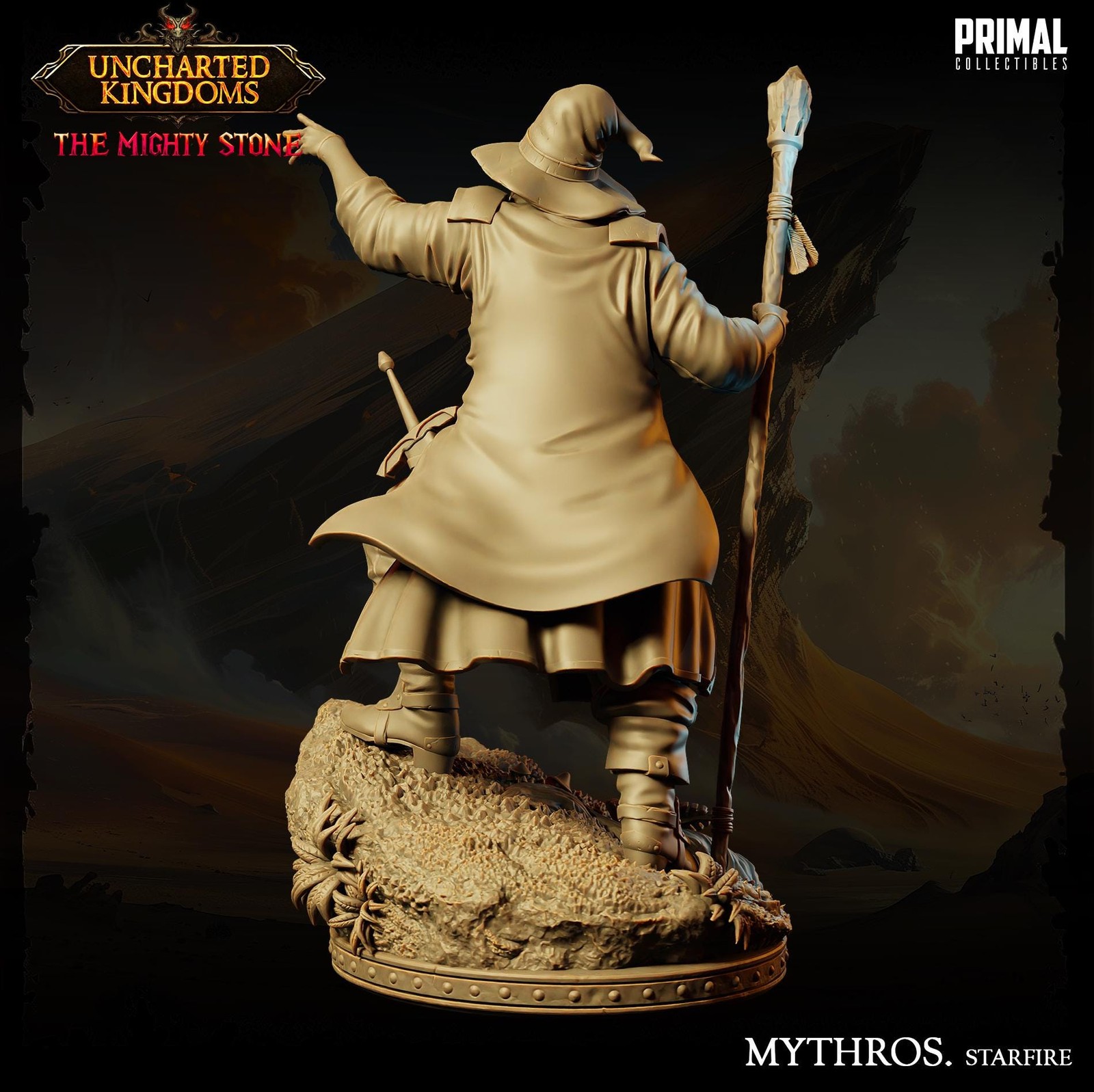 Human Wizard Mythros Starfire | Primal Collectibles