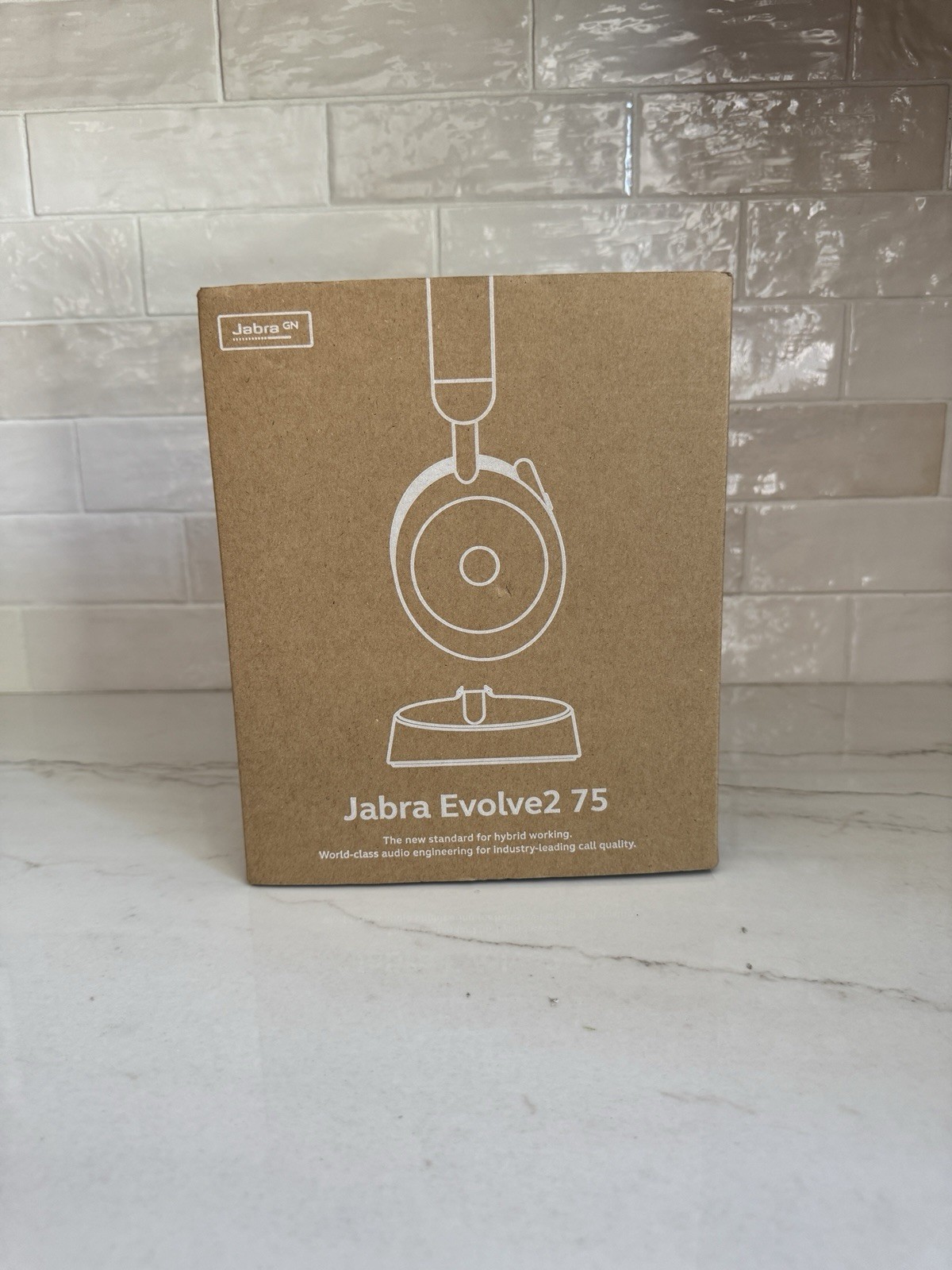 Jabra Evolve2 75 UC Stereo Black Headset NEW