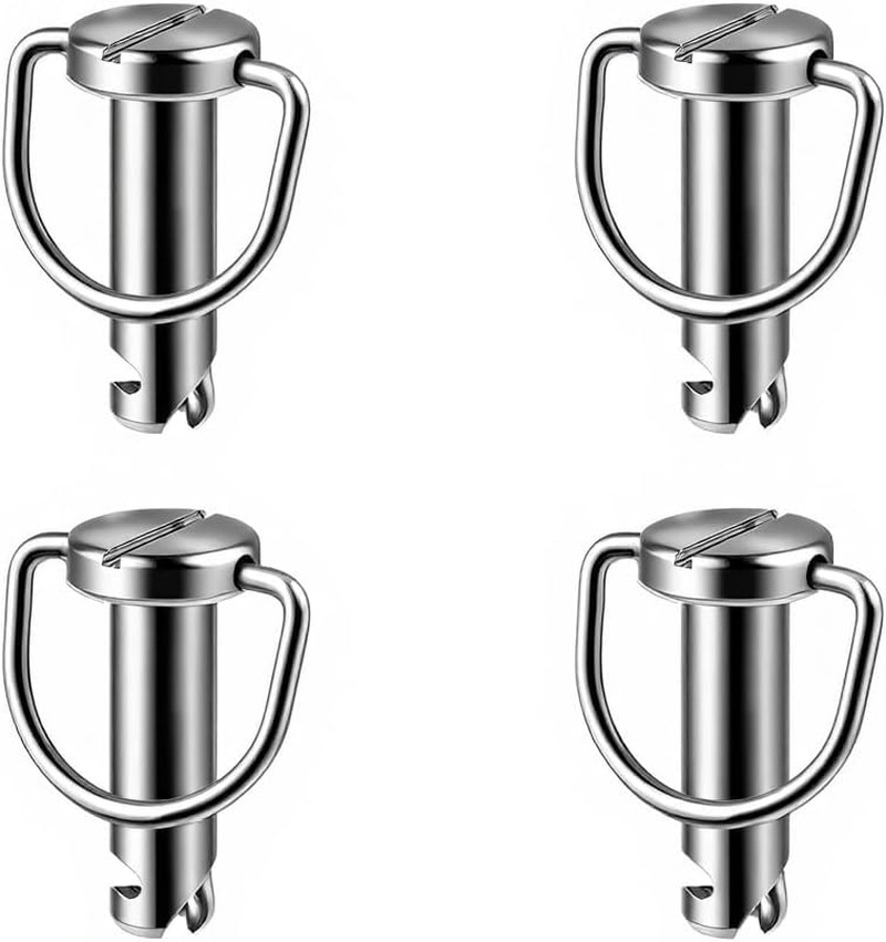 4 Pack Quick Release Hard Saddlebag Mounting Pins Compatible with Harley Touring