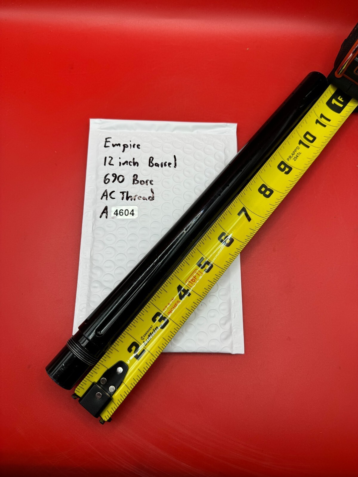 Empire 12 inch Paintball Barrel 690 Bore AC Thread
