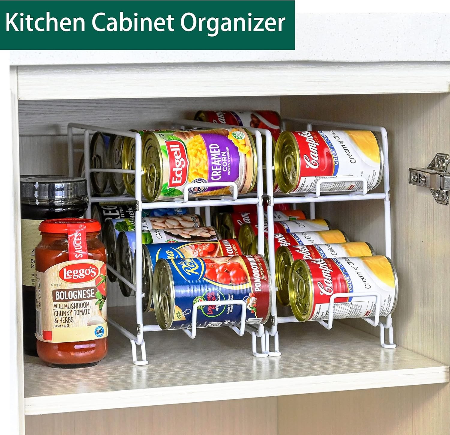 Beverage Can Dispneser, Stackable Soda Can Organizer for Pantry