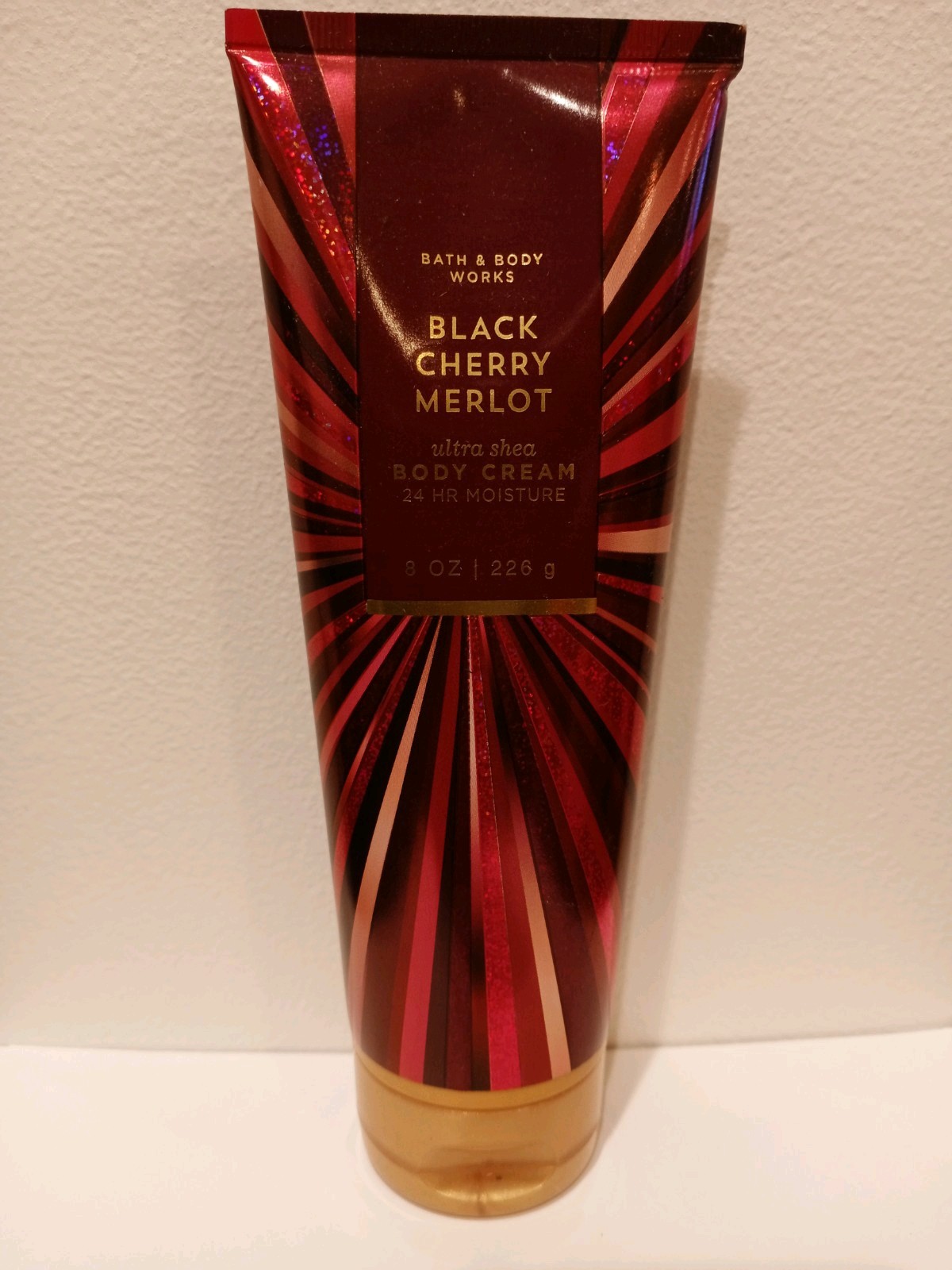 Bath and Body Works Black Cherry Merlot Ultra Shea Body Cream 8 oz Brand New