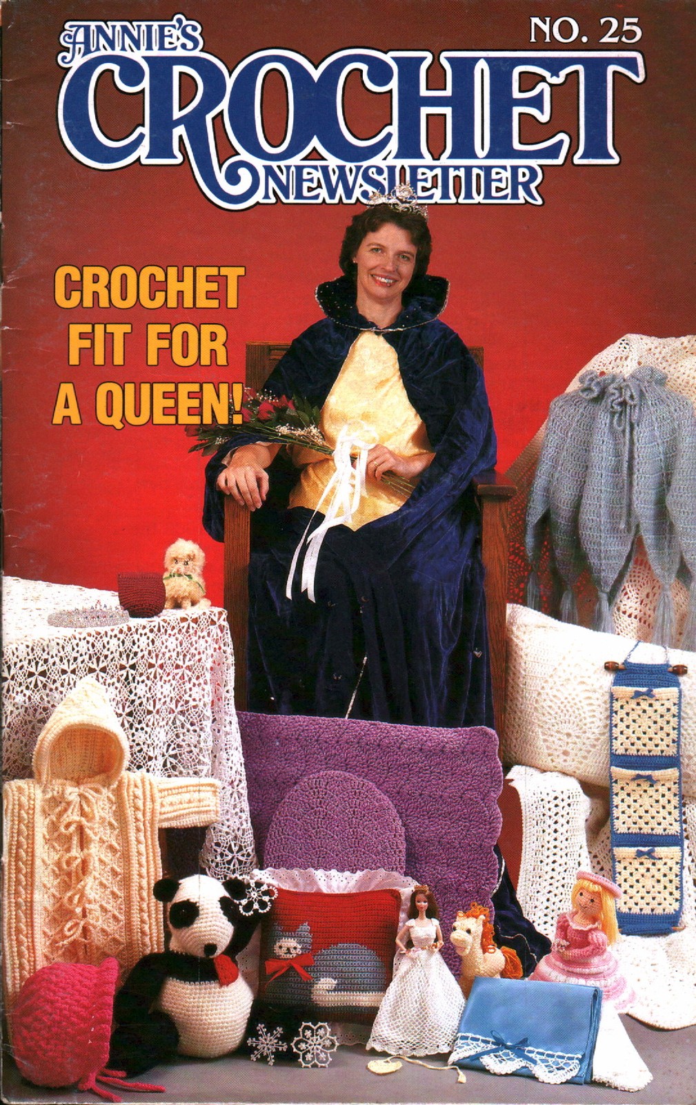 Annie's Crochet Newsletter Magazine | January-February 1987 No. 25