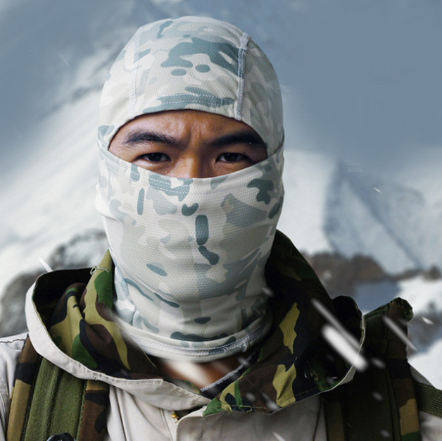 Camouflage Balaclava Face Mask Camo Hunting Airsoft Motorcycle WINTER MULTICAM