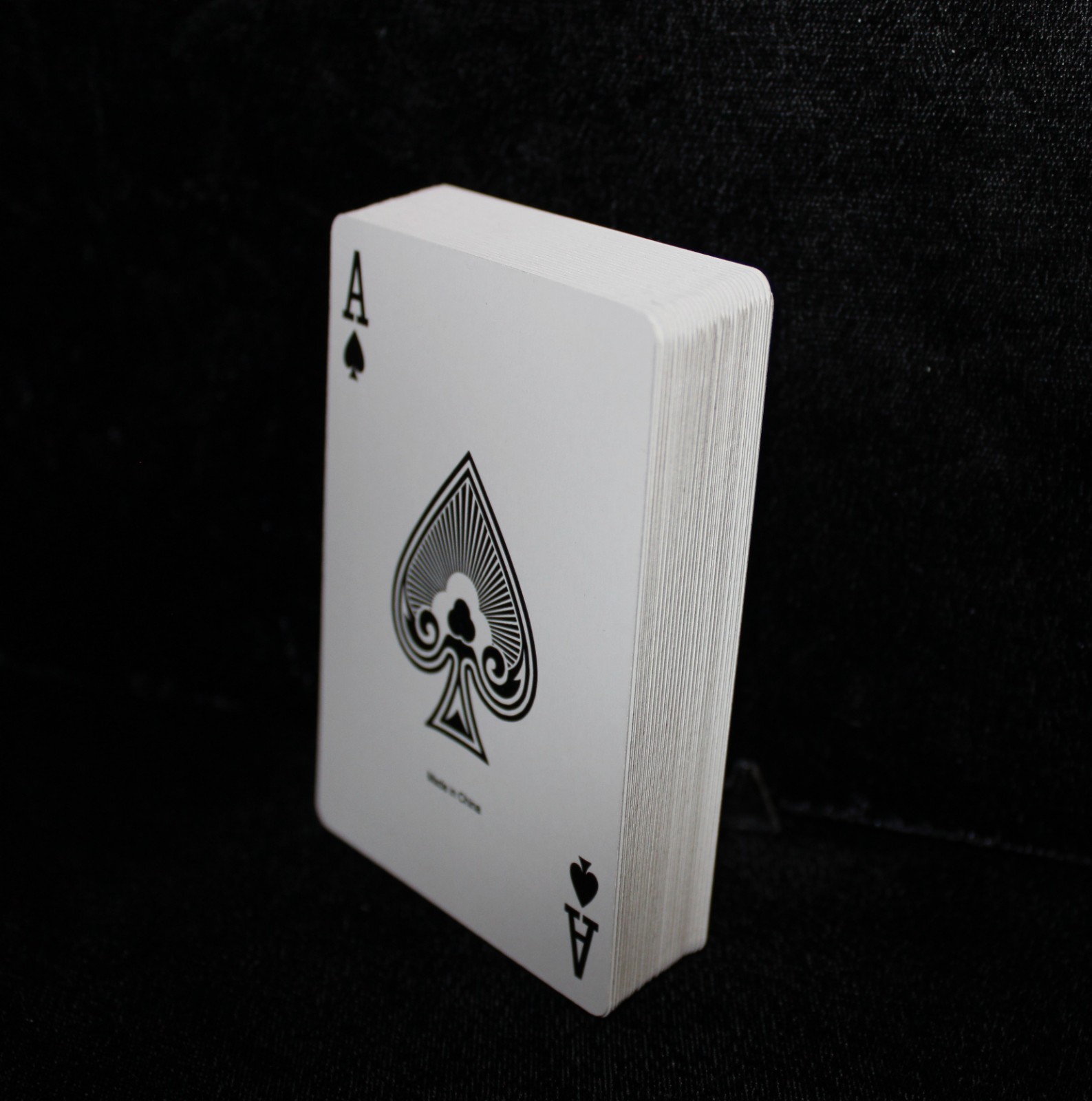 Magic Tutorial MENE TEKEL Trick Deck (playing cards) Classic - Black
