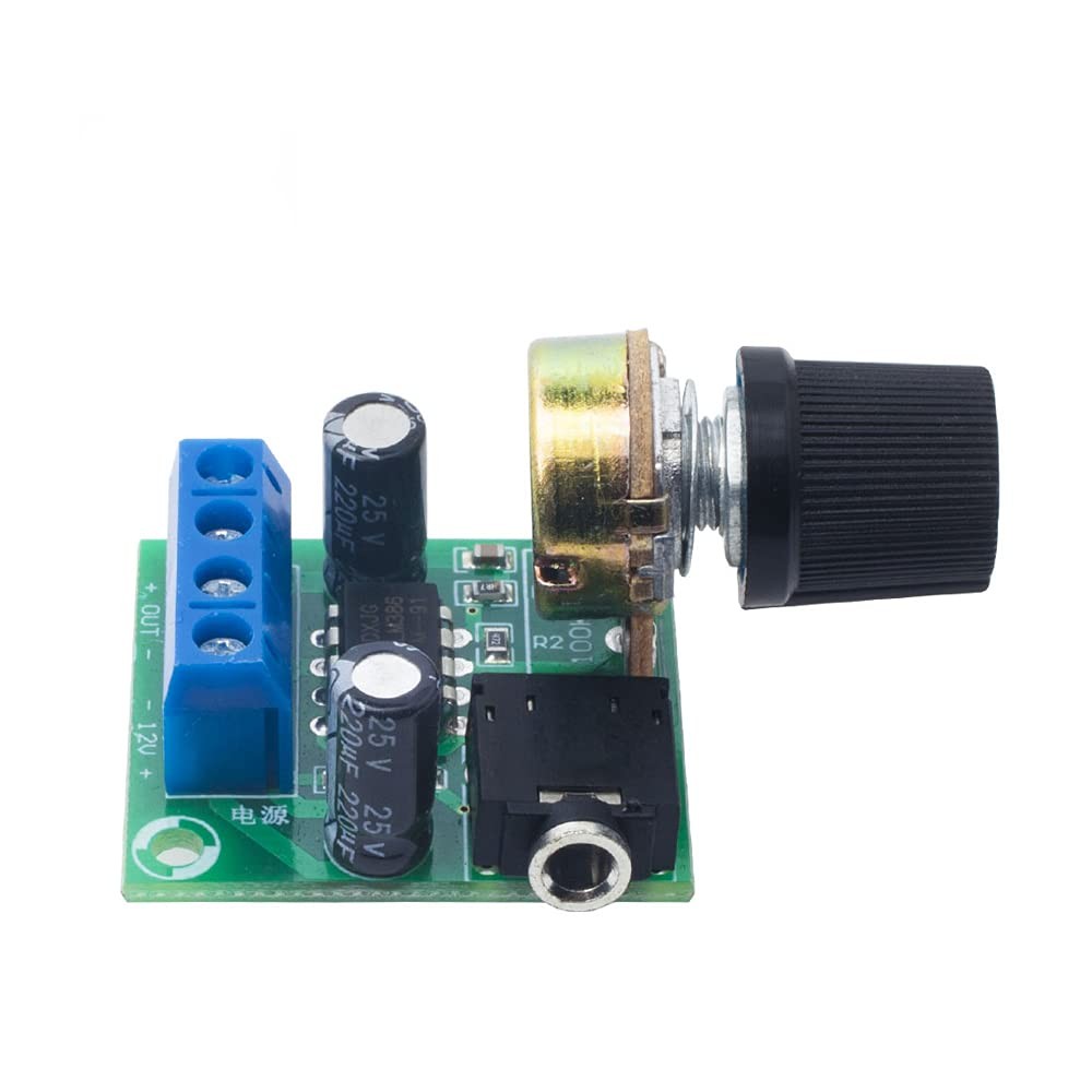2Pcs LM386 Mini Power Amplifier Board 10W Audio Module DC 3-12V Volume Control