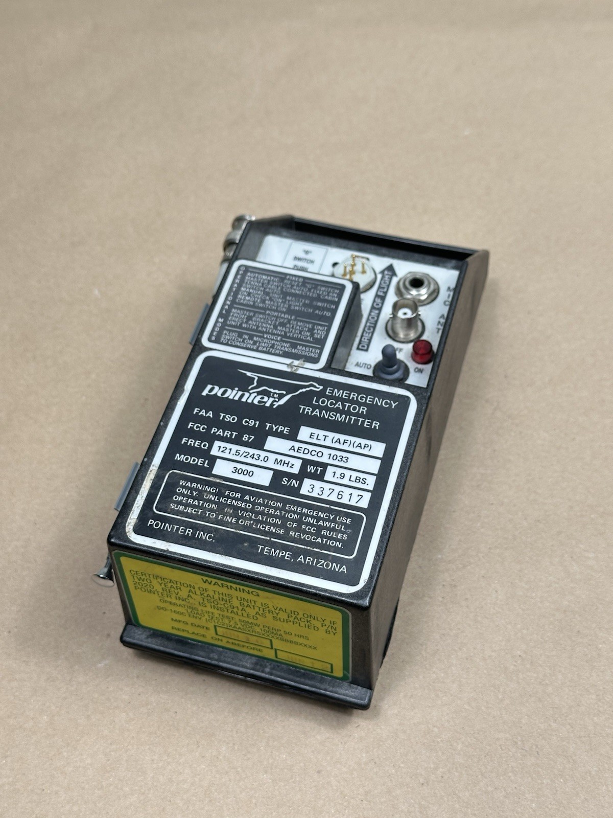 Pointer Model 3000 ELT (D2308)