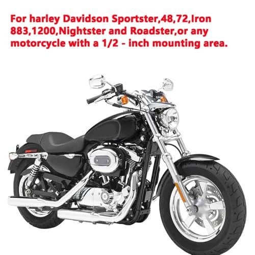 Motorcycle License Plate Bracket Rear Side Mount License Plate Holder for H