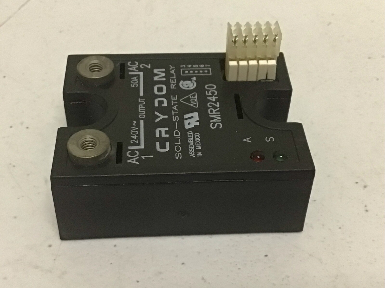 NEW, CRYDOM SMR2450 SOLID STATE RELAY 240VAC, 50A, FREE SHIPPING