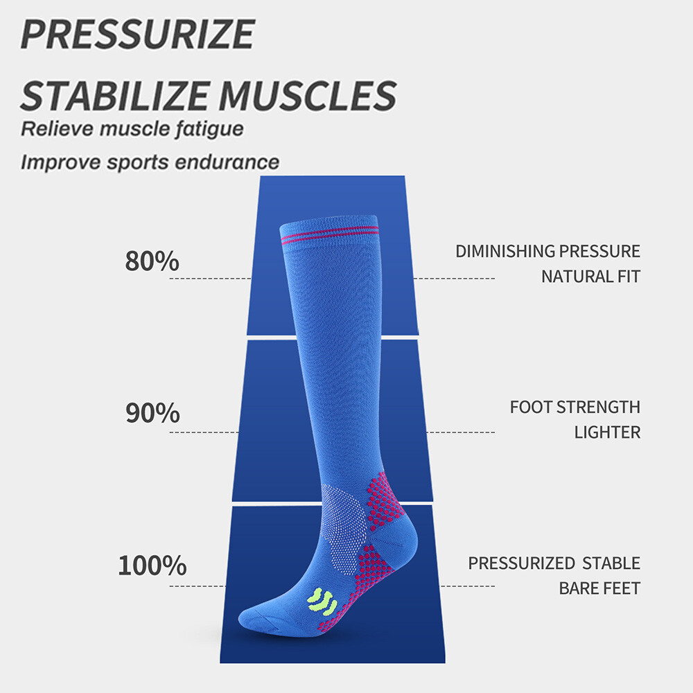 Compression Stockings 30-40 mmHg Knee High Graduated Therapeutic Socks Support
