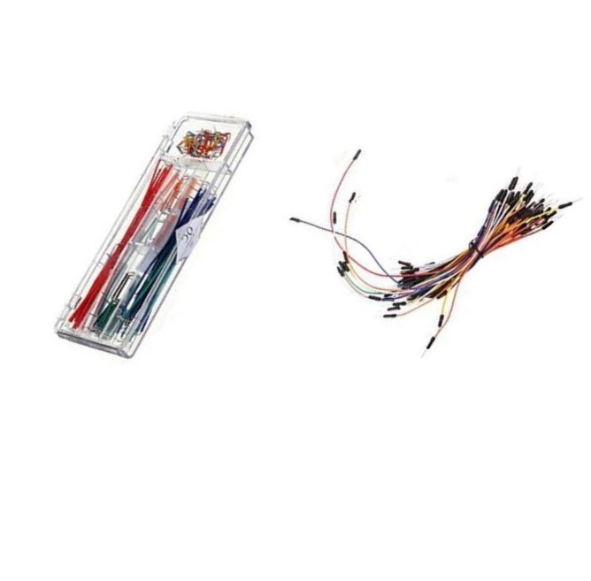 140pcs U Shape Solderless Breadboard Jumper Cable Wire Kit + 65PCS cables NEW
