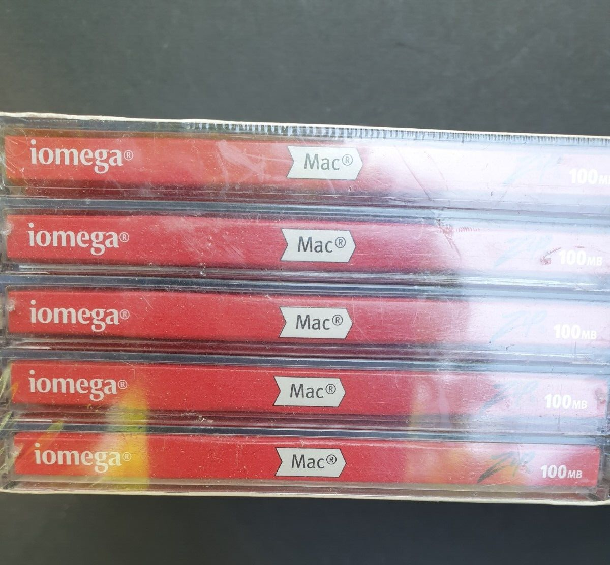 Iomega Zip 100MB Disk 10 Pack formatted for MAC