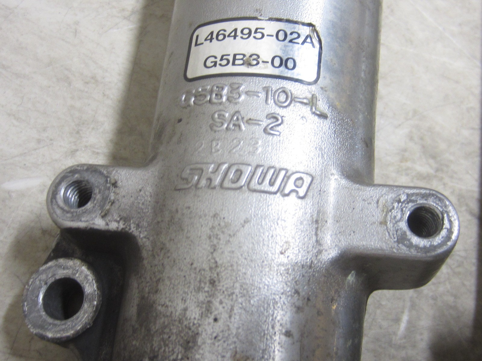 Harley '00-'13 Touring lower legs, 46498-00A, 46496-00A, good shape, used #4485
