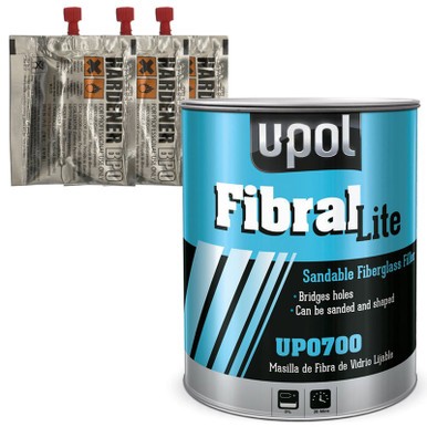 U-POL Fibral Lite Sandable Fiberglass Filler, 700