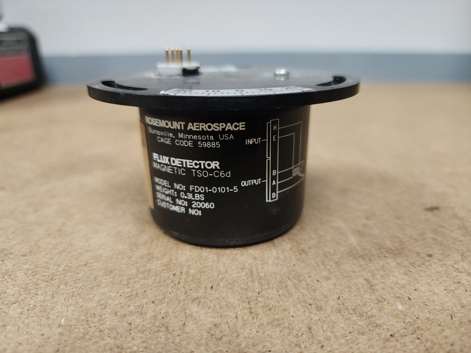 S-Tec 6446 Flux Valve FD01-0101-5