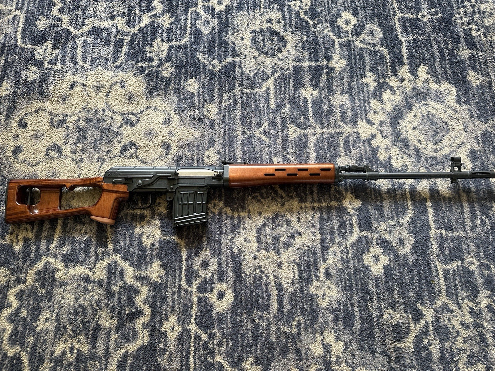 LCT Airsoft SVD Series AEG Sniper rifle - Model - Real Wood Furniture