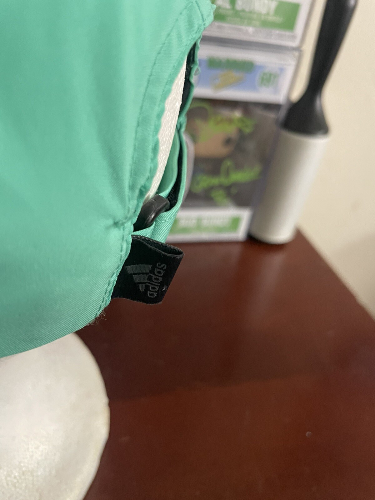 Adidas Pebble Links Golf Course Strapback Hat / Cap - Green