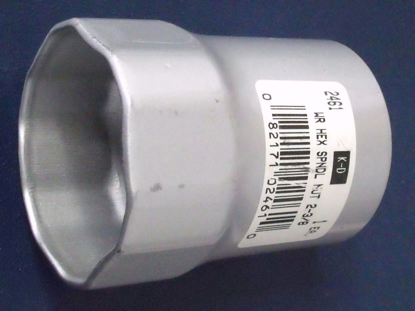 KD 2461 2-3/8" Round Hex Spindle Nut Socket 1/2" Drive