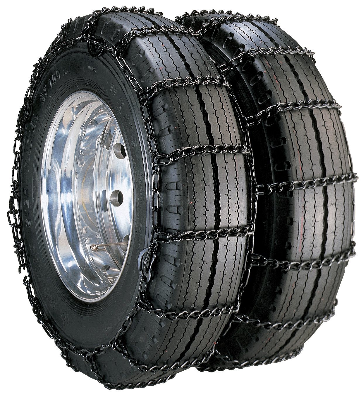 Grizzlar GSL-4229CAM Alloy Tire Chains Ladder LT SUV 245/75-15 30x9.50-15LT