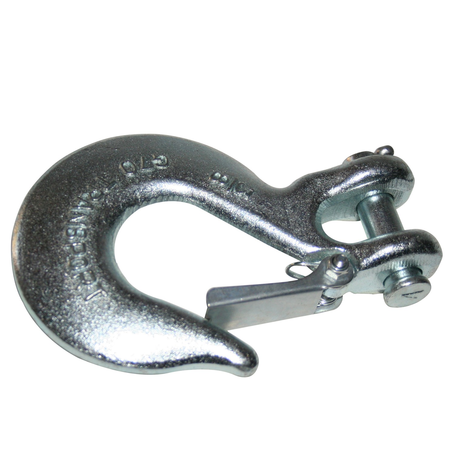 Bulldog Winch Tow Hook 3/8 Inch W/Clasp G70