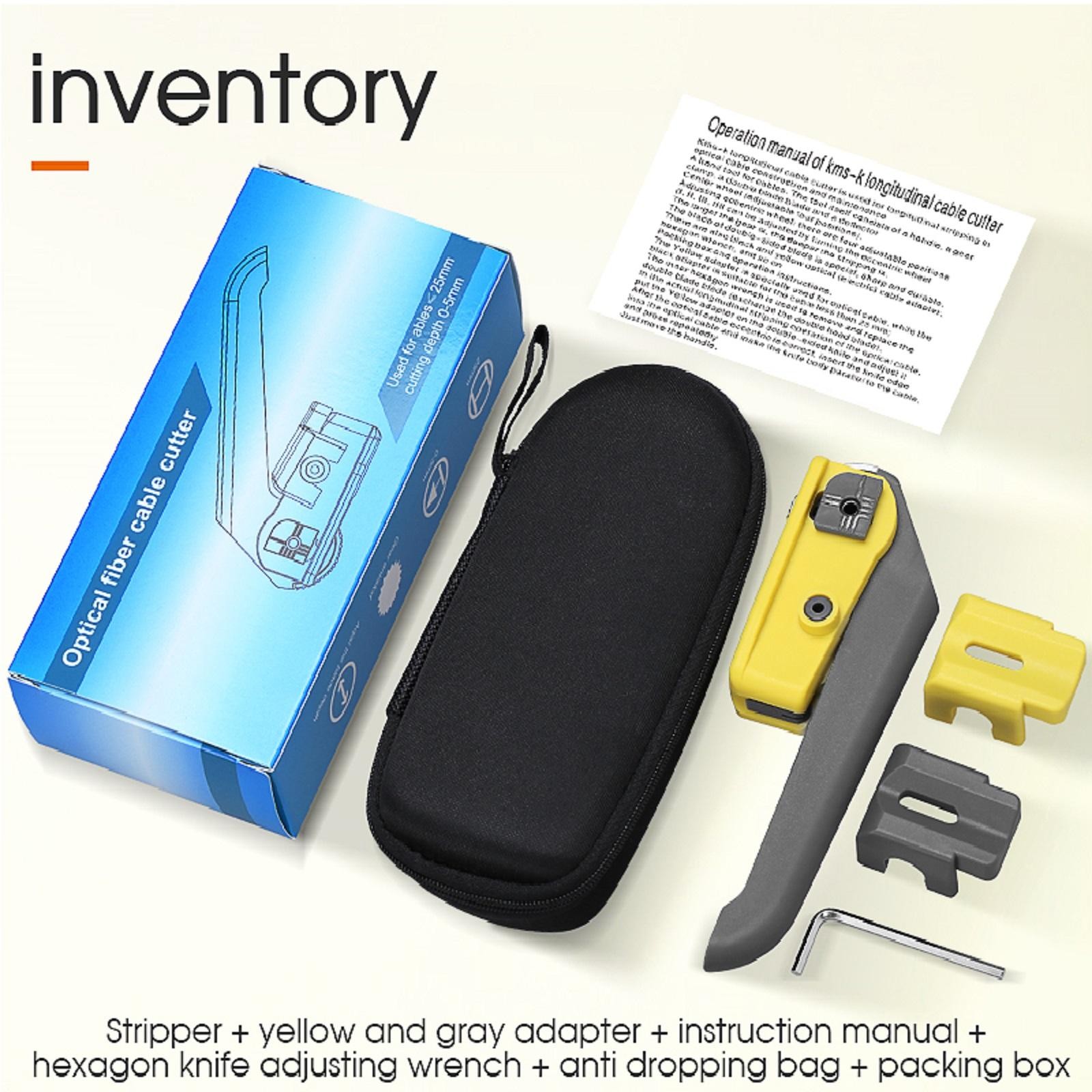 Fiber Optic Cable Stripping Knife KMS-K Longitudinal Cable Cutter Slitter D
