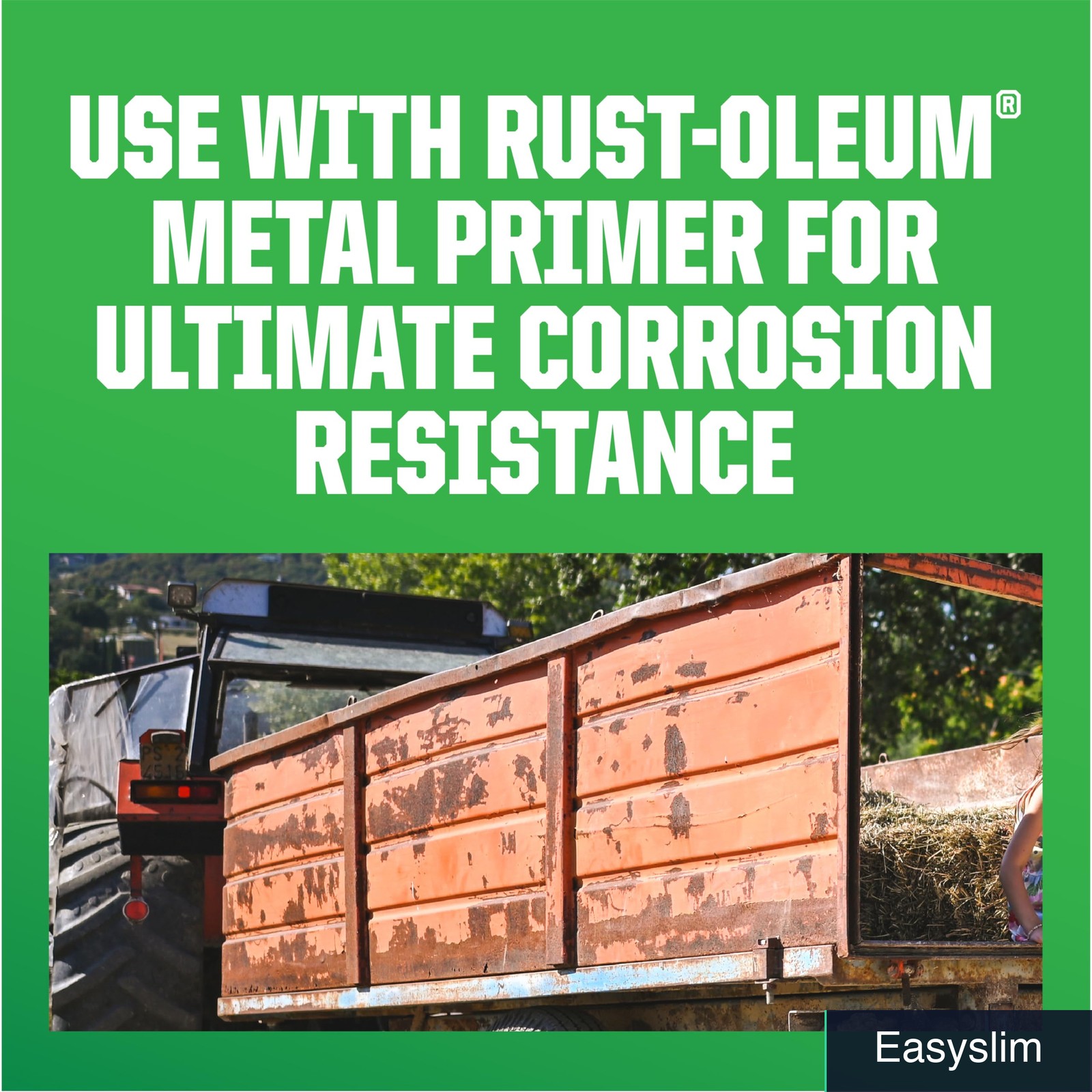 Enamel Primer Paint 1 Gallon Gray Farm Implement Rust Preventative