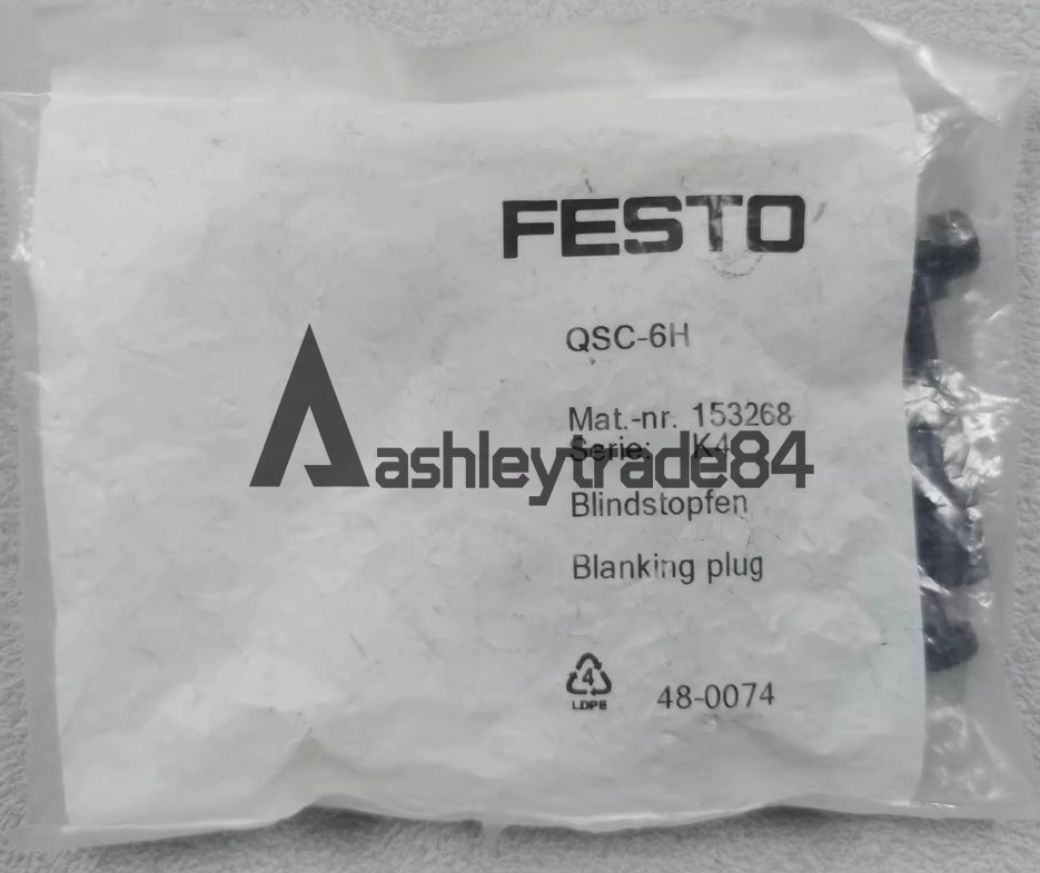10PCS NEW FESTO Vacancy plug QSC-6H 153268