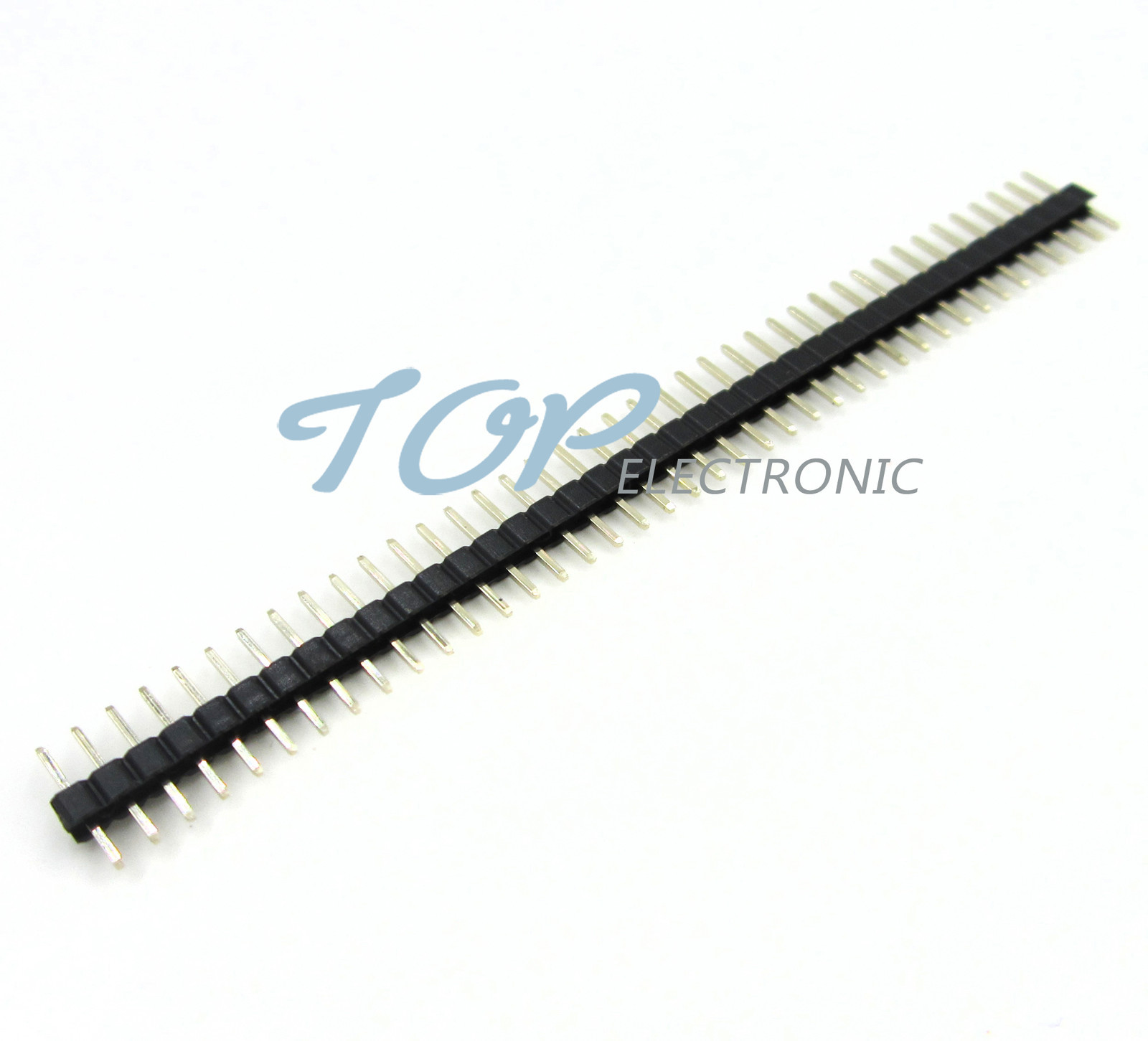 10PCS 1x40 Pin 2.0mm Pitch Single Row Straight Pin Header Strip good quality