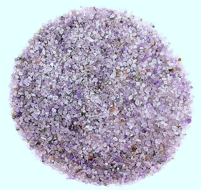 1/4 Ounce No Dye China Purple Lilac Fluorite Chip No Powder Inlay Sand Painting