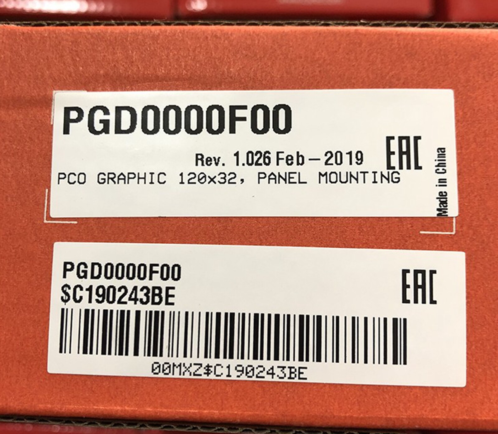 New Original CAREL PGD1000F00 Operation Control Panel