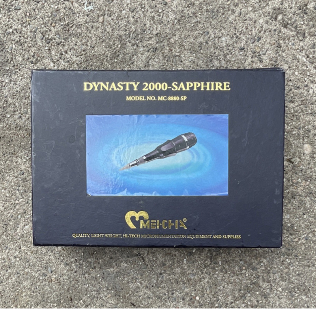 Mei-Chi Dynasty 2000-Sapphire MC-8880-SP Permanent Makeup Machine Black