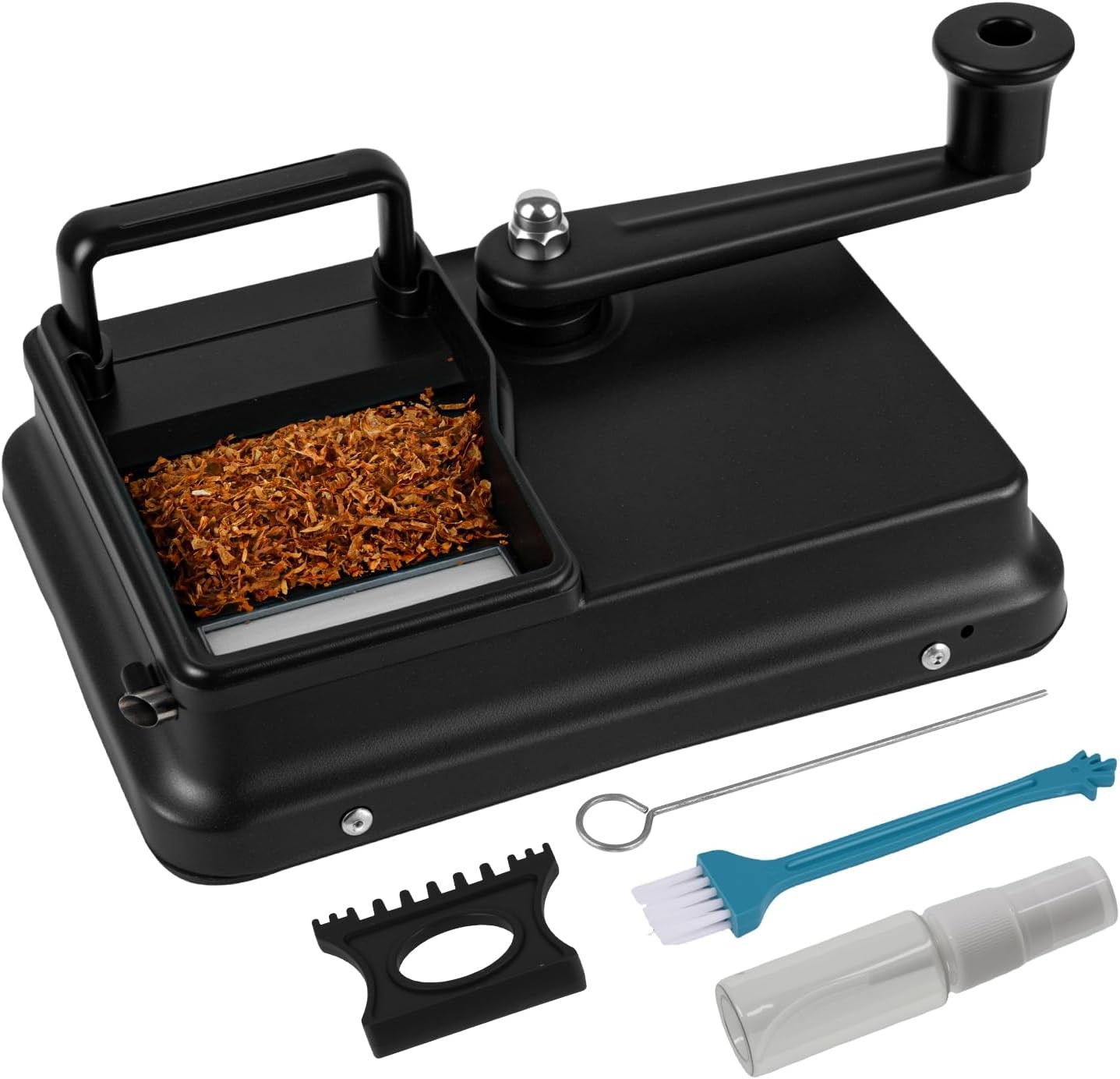 8mm Cigarette Rolling Machine, One-Hand Operation Tobacco Injector,Cigarette Mak