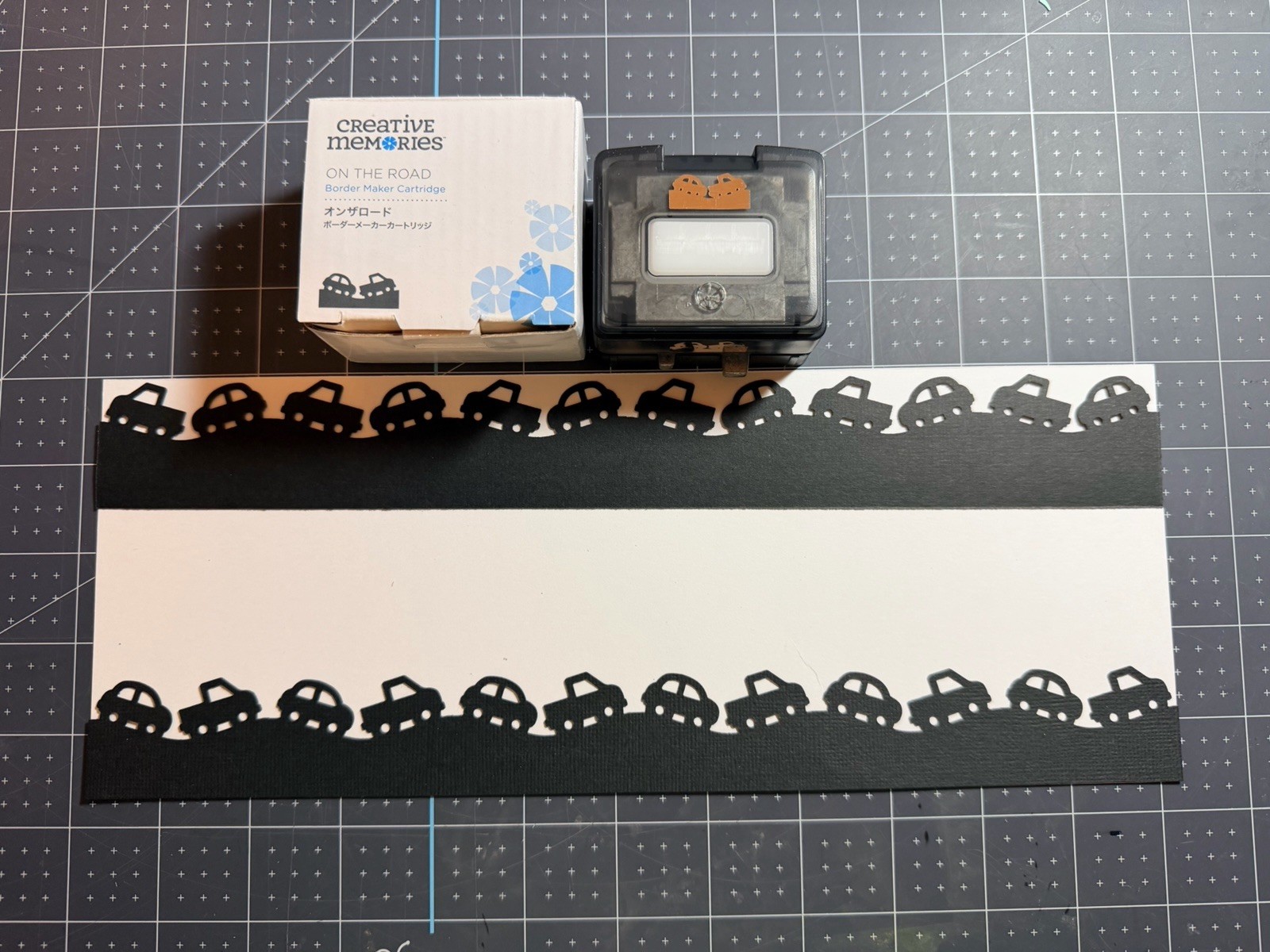 Creative Memories ON THE ROAD Border Maker Cartridge Punch-New IN BOX!