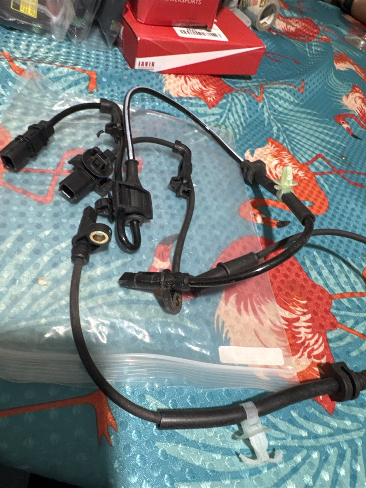 ABS Wheel Speed Sensor Front Left Right Compatible with 2008-2012 Honda Accor...