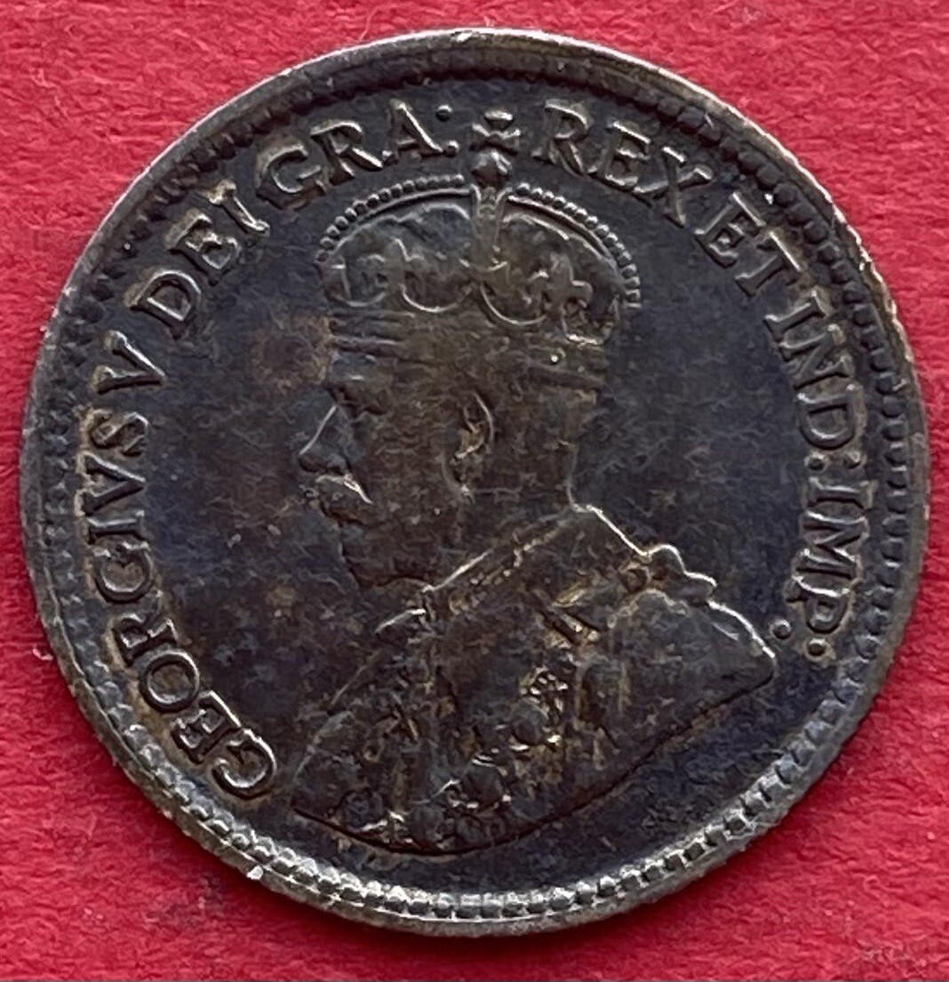 1914 Canada 5 Cents - VF - Lot#8589