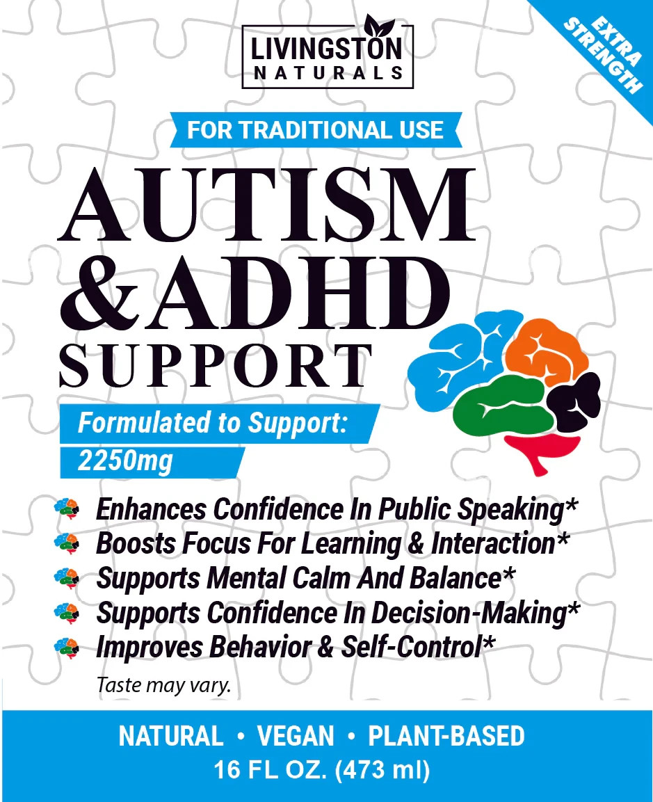 TRADITIONAL AUTISM & ADHD SUPPORT - NATURAL HERBAL LABS