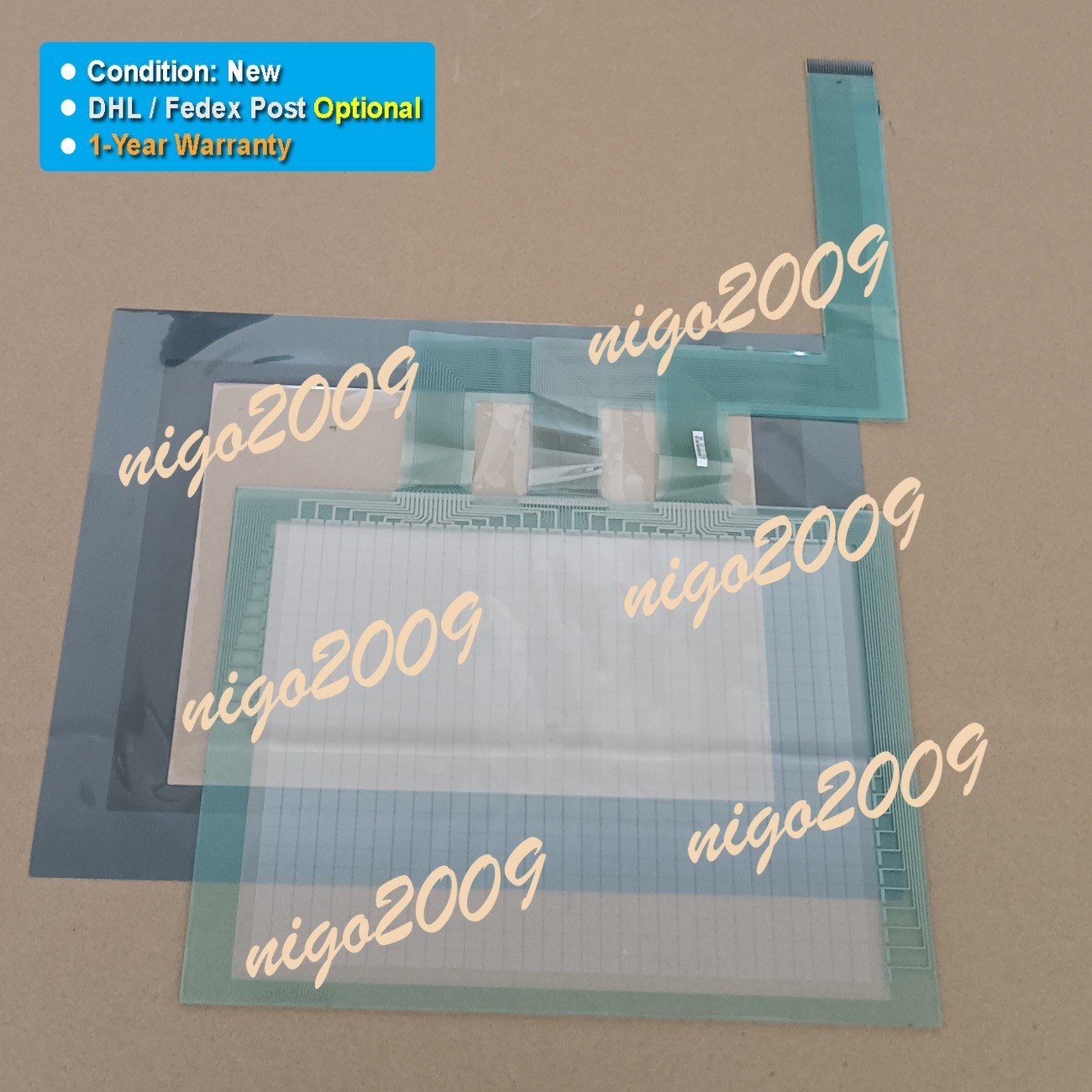 Touch Screen Panel Film Fit for GE Fanuc QPI2D100L2P-B QUICKPANEL TOTALCONTROL