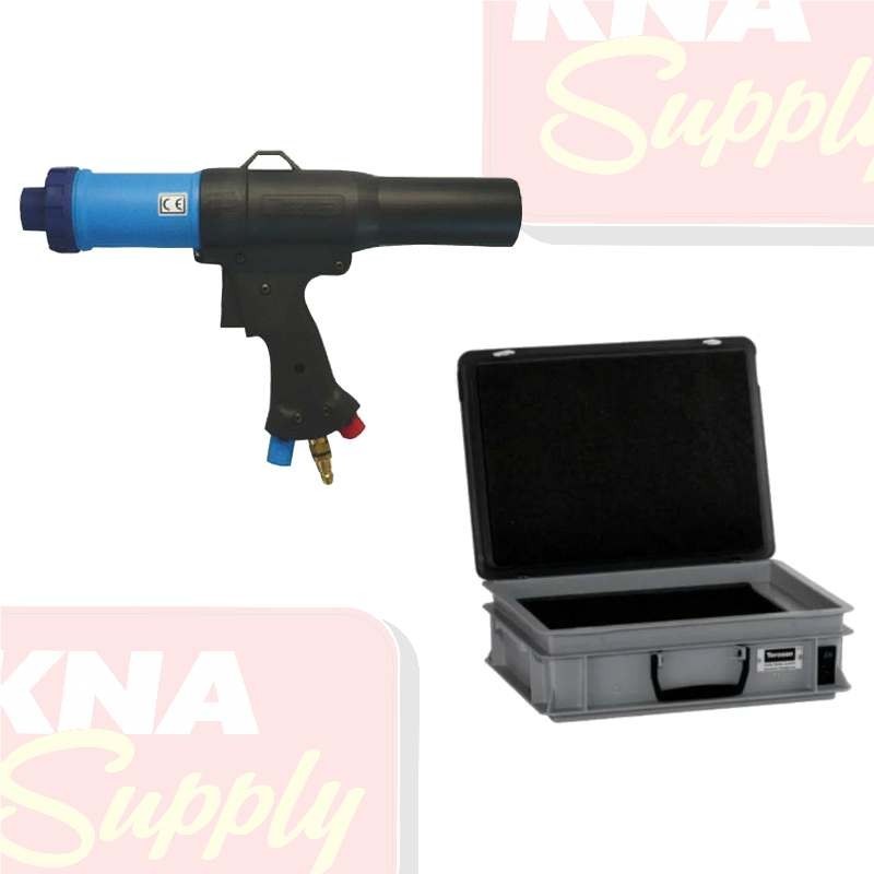 TEROSON Compressed Air Cartridge Gun and Heater Box For Sprayable Seam Sealer