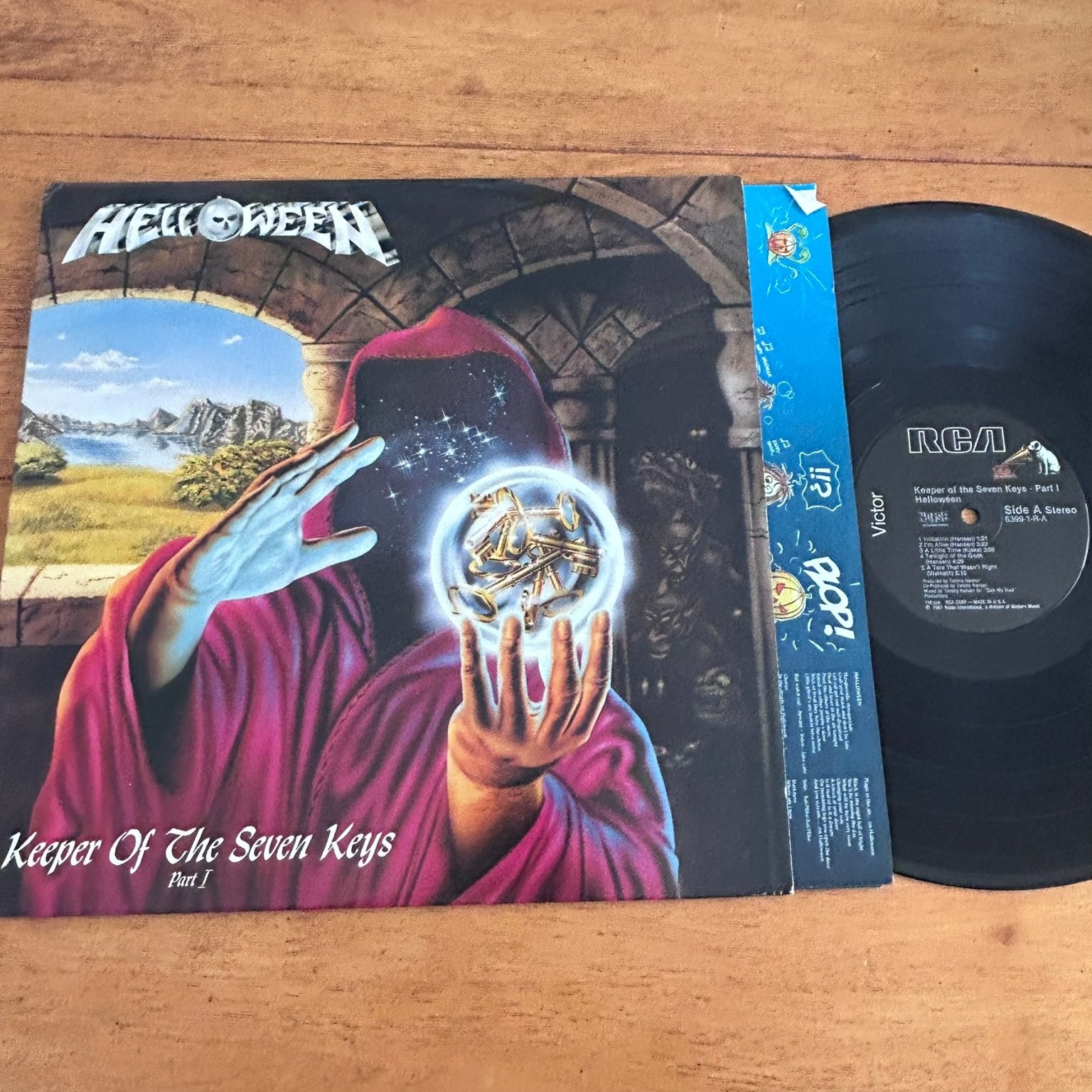 Helloween – Keeper of the Seven Keys Part I LP 1987 RCA Noise Power Metal 33RPM