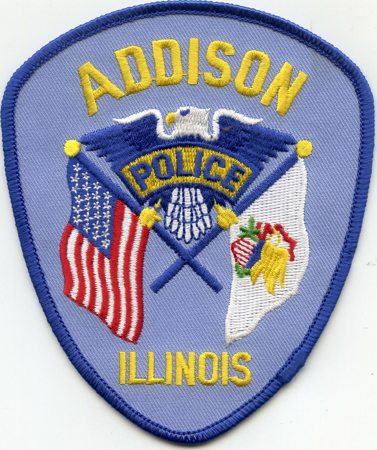 ADDISON ILLINOIS IL POLICE PATCH
