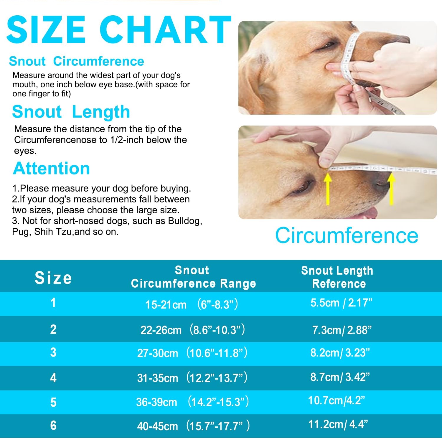 Dog Muzzle, Basket Muzzle Anti Biting Chewing, Sturdy Lightweight Muzzle Allo...