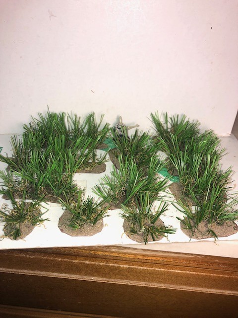 Jungle grass plants bushes scrub vegitation foliage WWII scenery terrain cover