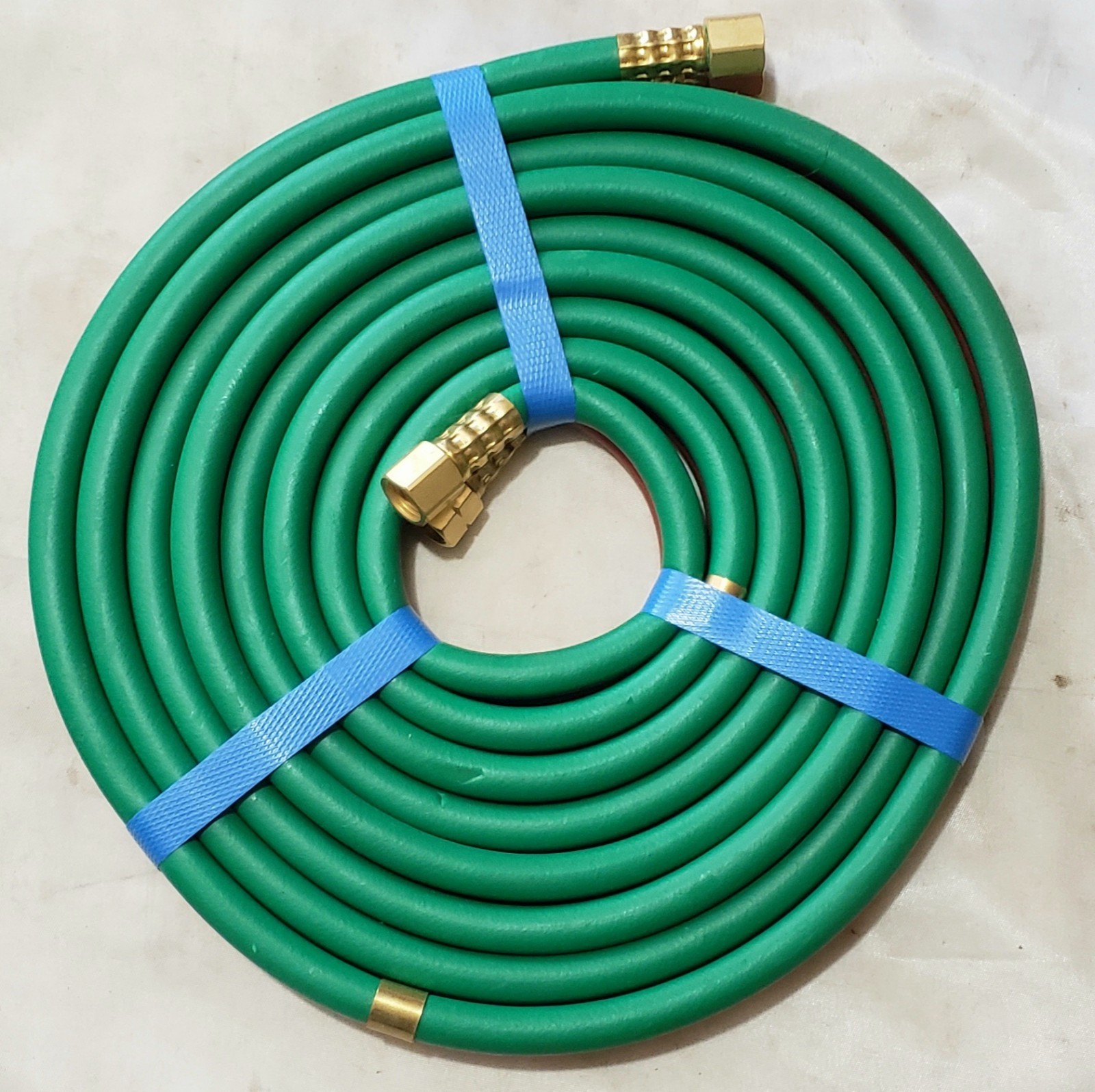 1/4" Grade R 15 FT Twin Welding Hose Oxygen Acetylene Torch B Size Connection