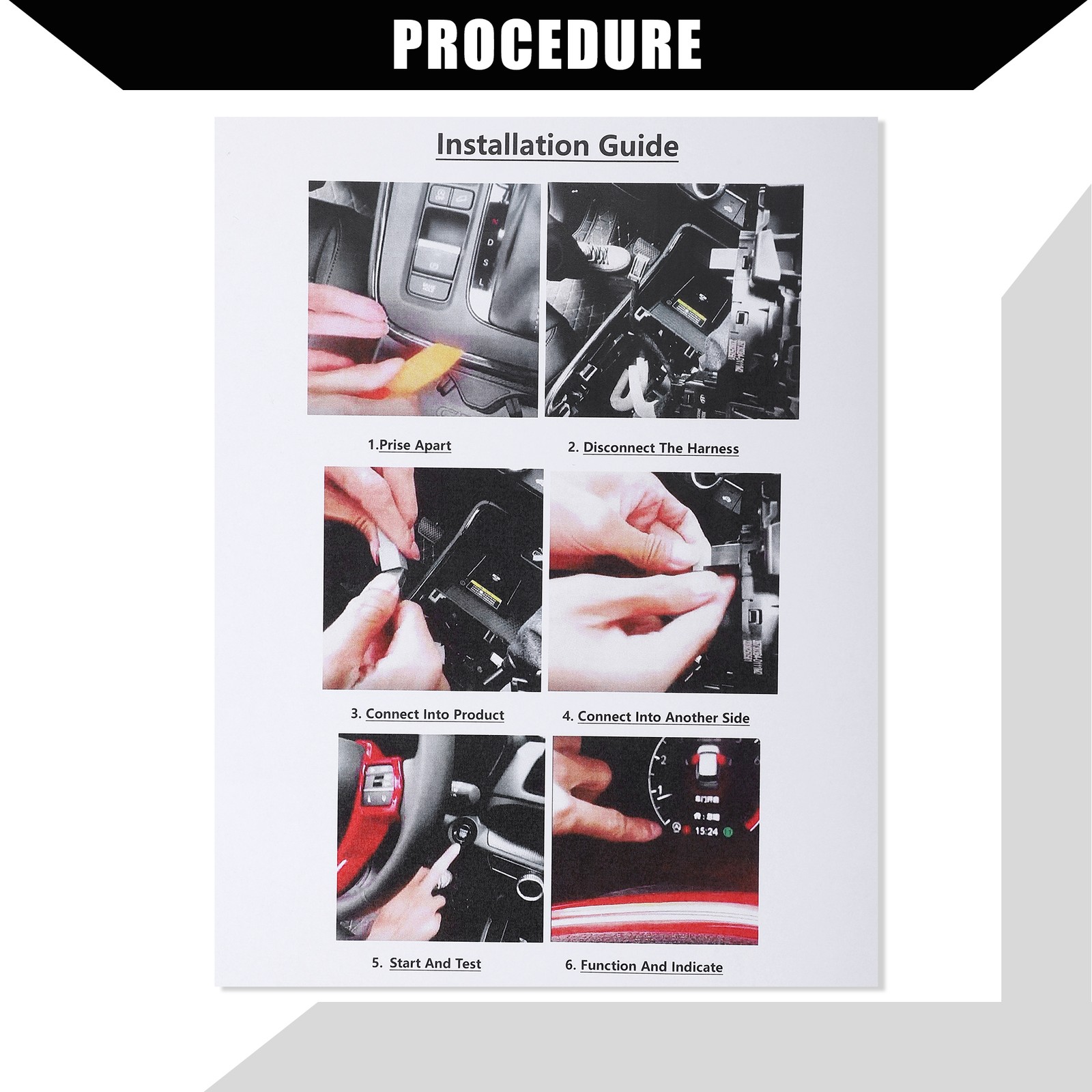 Auto Start Stop A-Off Cable Replacement Single for Honda CRV 2023