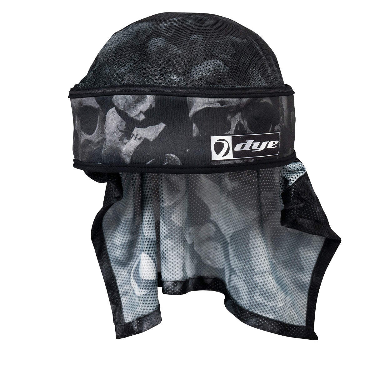 Dye Halo X - Headwrap - Skulls Black/Silver